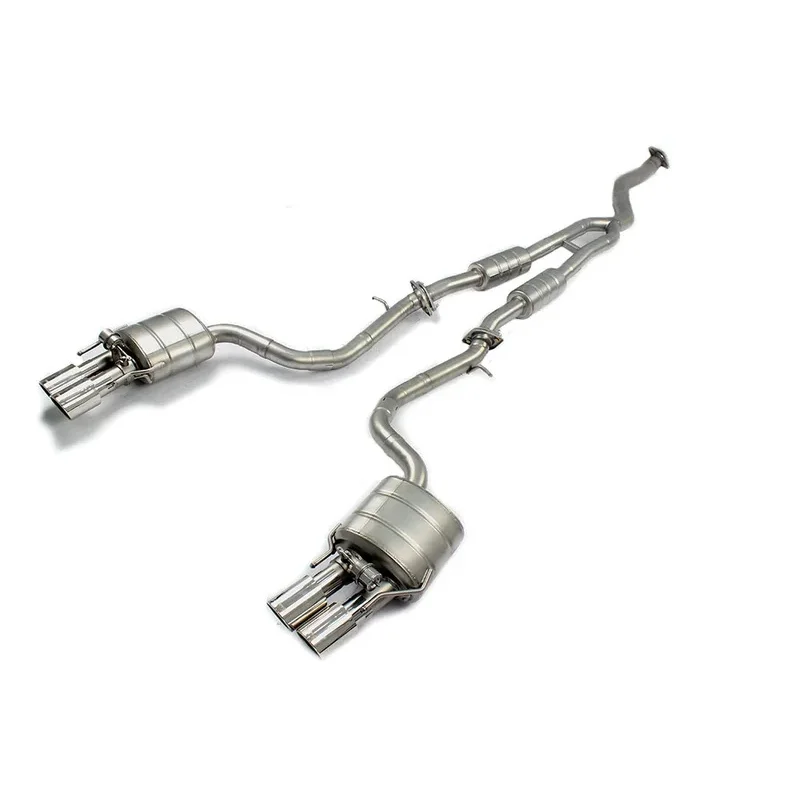 High Performance RC200T full exhaust systems for LEXUS  catback with valve pipes 304 Stainless Steel Car Accessories