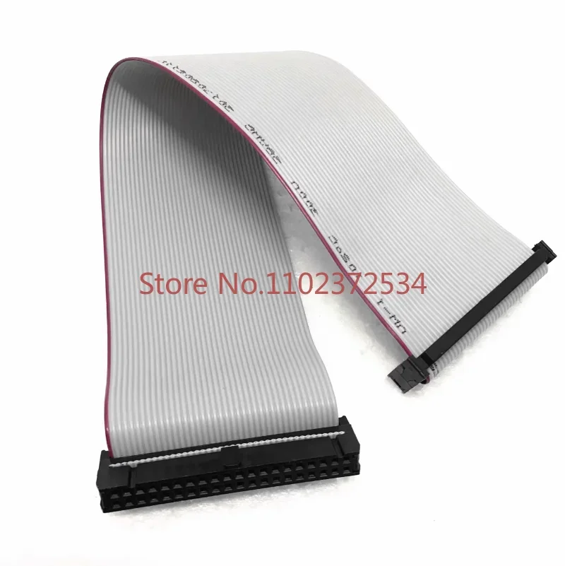 20PCS  40P flat cable, 25cm GPIO connection cable, 40pin core gray flat cable, 2.54mm raspberry development