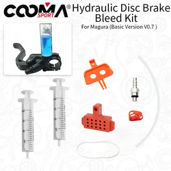 Bicycle Hydraulic Brake Bleed kit for Magura MT Series Brake System, Basic Kit, V0.5/V0.7