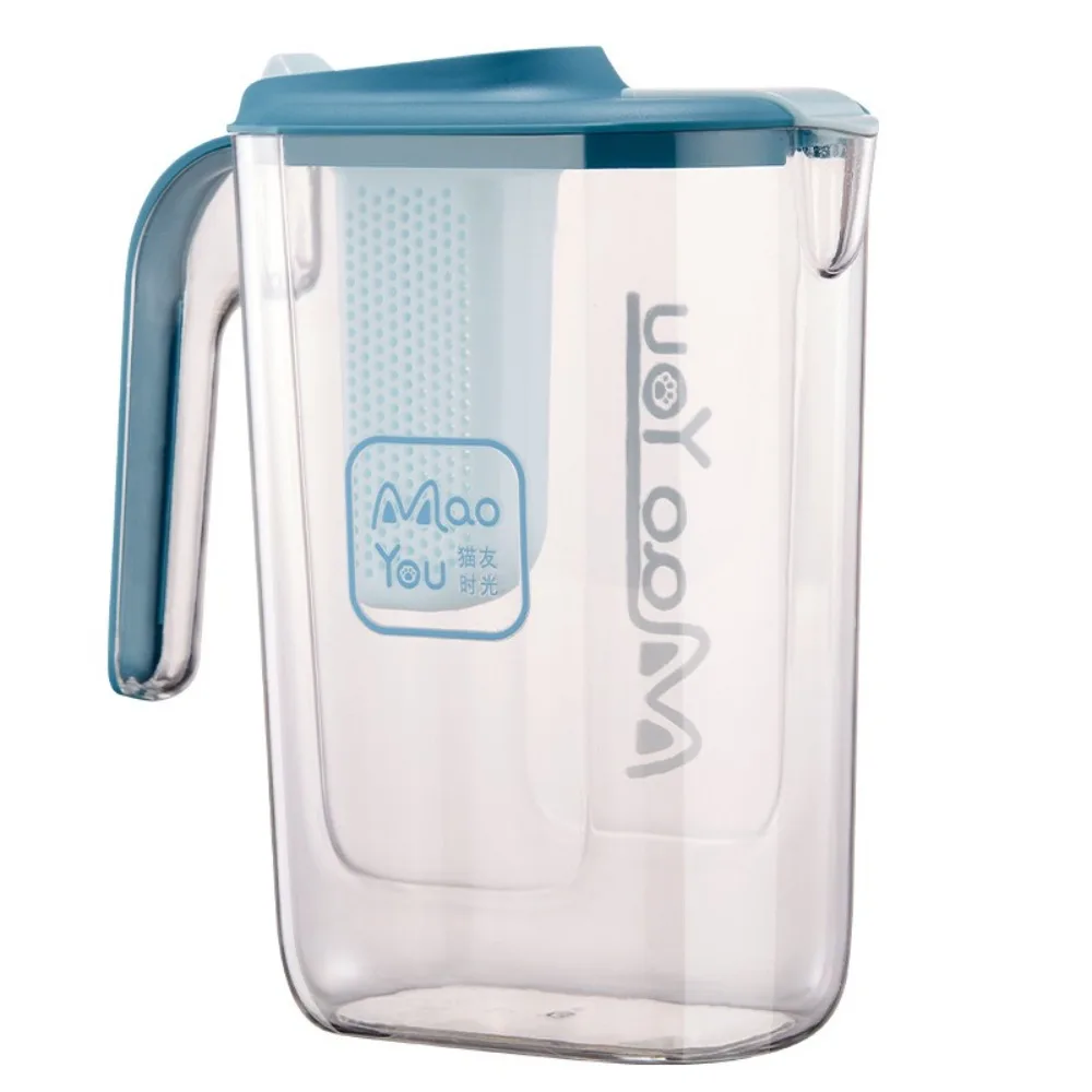 New 2200ml Cold Water Pitcher ABS With Tea Strainer Water Kettle Drop-resistant Large Capacity Water Bottle Summer