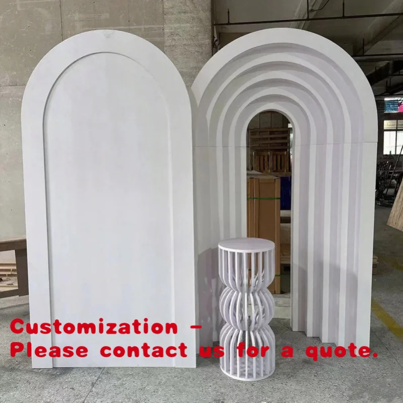 

Customize.High Quality Wedding PVC Multi-layer Background Wall