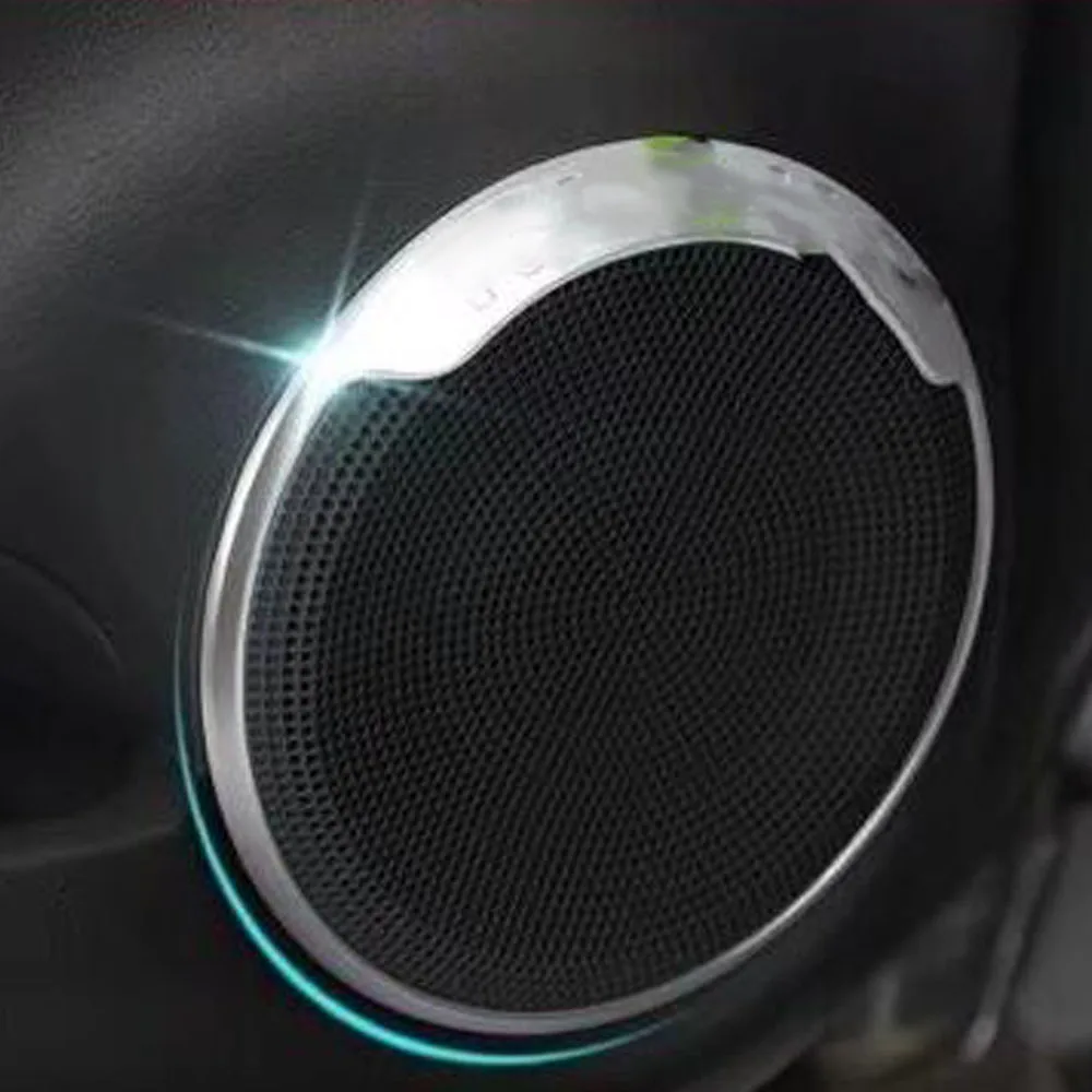 Car Door Audio Speaker Cover For Nissan Kicks 2017 2018 2019 2020 2021 2022 2023 Decoration Trim Horn Auto Interior Accessories