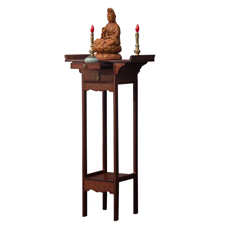 

Console a Long Narrow Table Altar Table Side View Entrance Cabinet