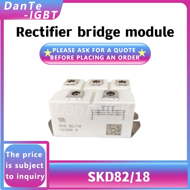 SKD82/18 new module high power SKD82 rectifier bridge module original spot