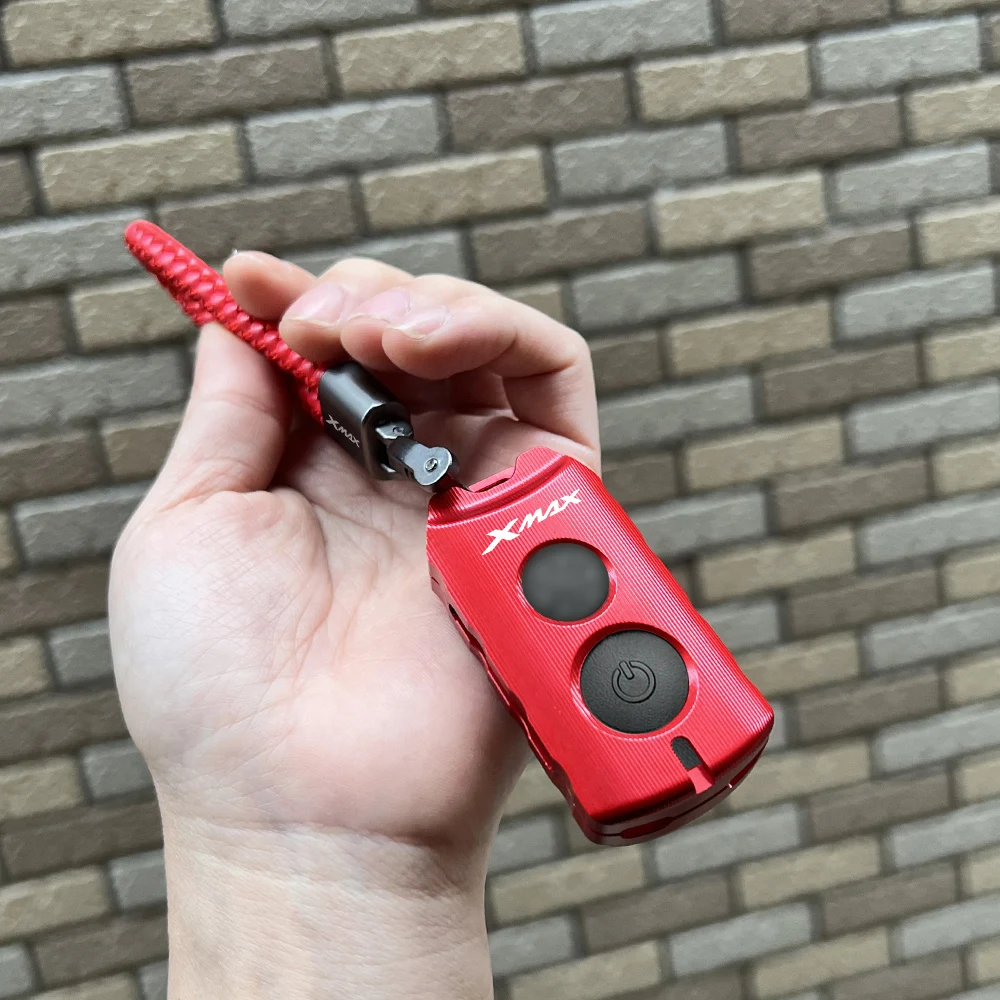 

Key Cover Case Shell For YAMAHA XMAX 300 125 250 400 Keyring Chain Key Motorcycle Accessories