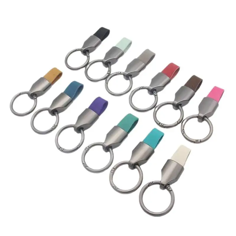 1 Stück Auto-Schlüsselanhänger, universell für Männer und Frauen, abriebfester Gürtelschnallen-Anhänger, Auto-Accessoire, Geschenk für den Freund, Schlüsselring. – Detail 2