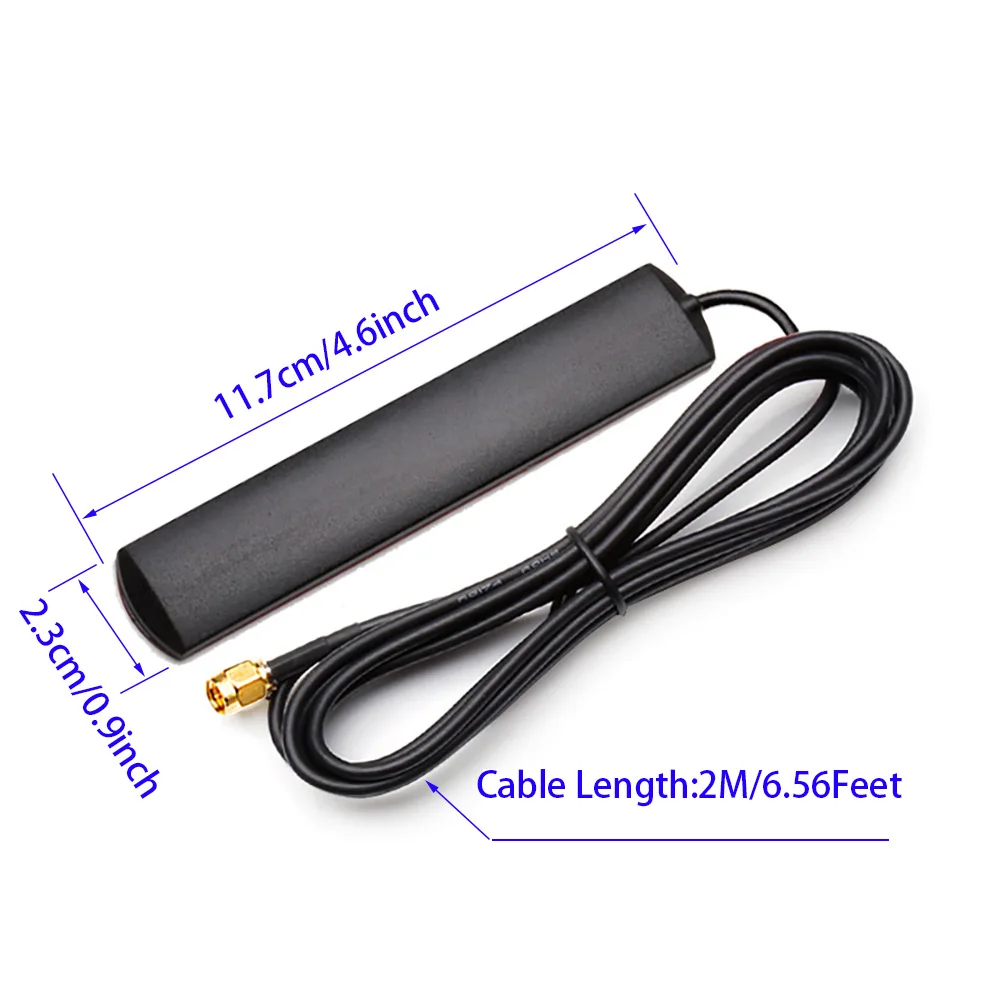 433MHz 8dBi hight gain Omnidirectional Antenna Magnetic Base 6.5ft cable for Smart Home Data Transmission Interphone LORA module