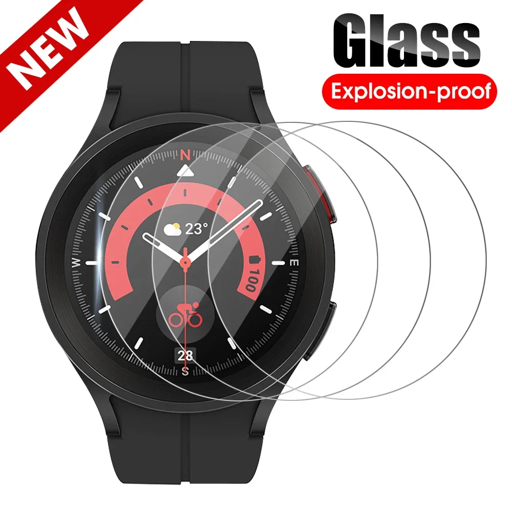 Szkło do Samsung Galaxy Watch 3 4 5 6 40/44mm Watch4 klasyczne szkło hartowane ochraniacz do zegarka Samsung 40/41/42/45/46mm