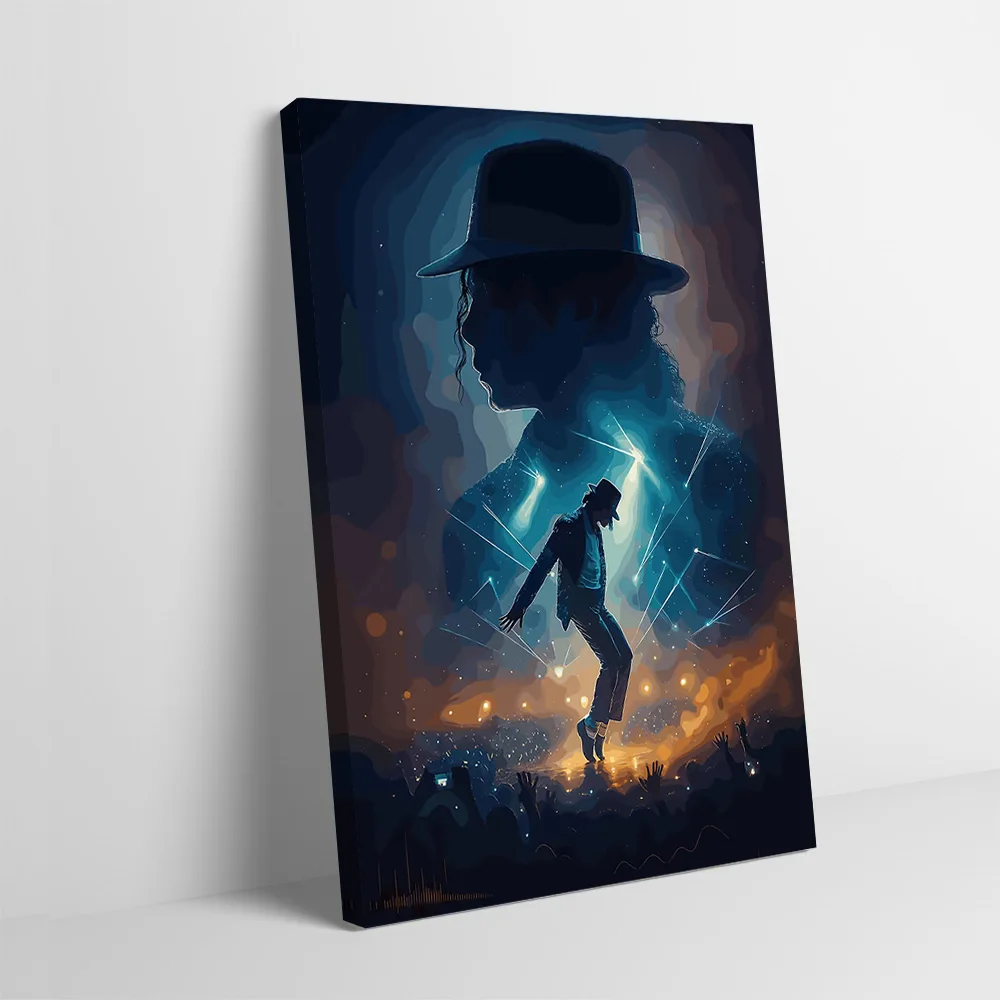 Michael Jackson Performance Digital Art Printing Poster Customizable Pictures Wall Art Canvas Painting for Interior Decoration