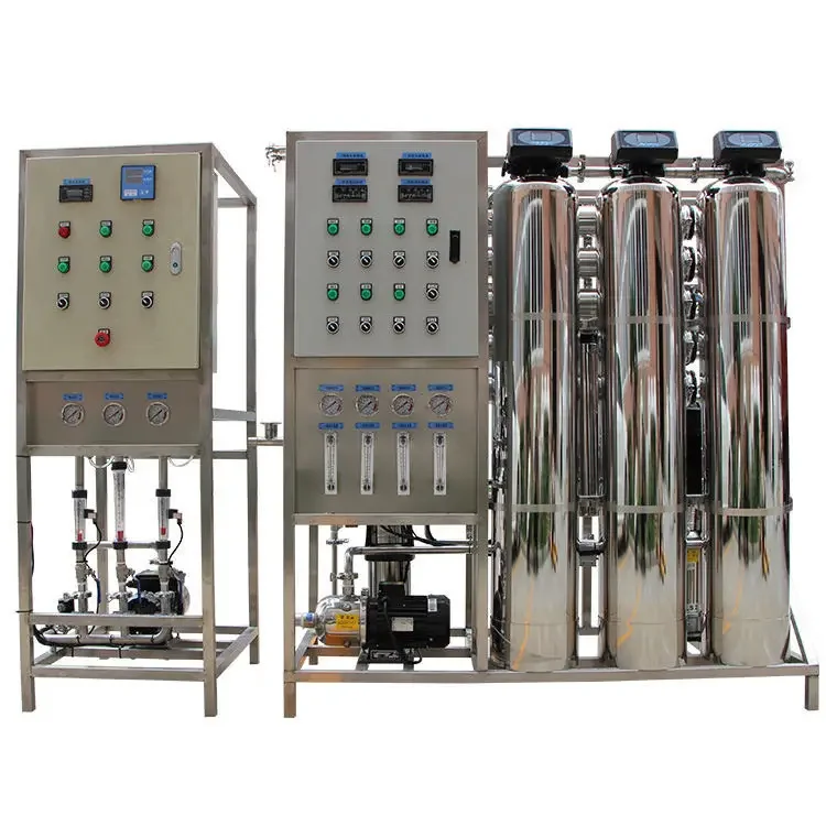 2000 LPH Industrial Reverse Osmosis System RO Water Filtration Plant Water Filter Machine SS 304 3 Tanks 2000 Liter Price