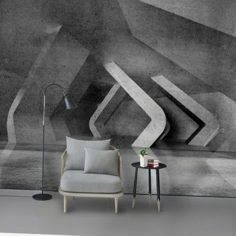 

Абстрактное трехмерное пространство, цемент, каменная стена, спальня, украшение дома, фон, стена, цветок на заказ