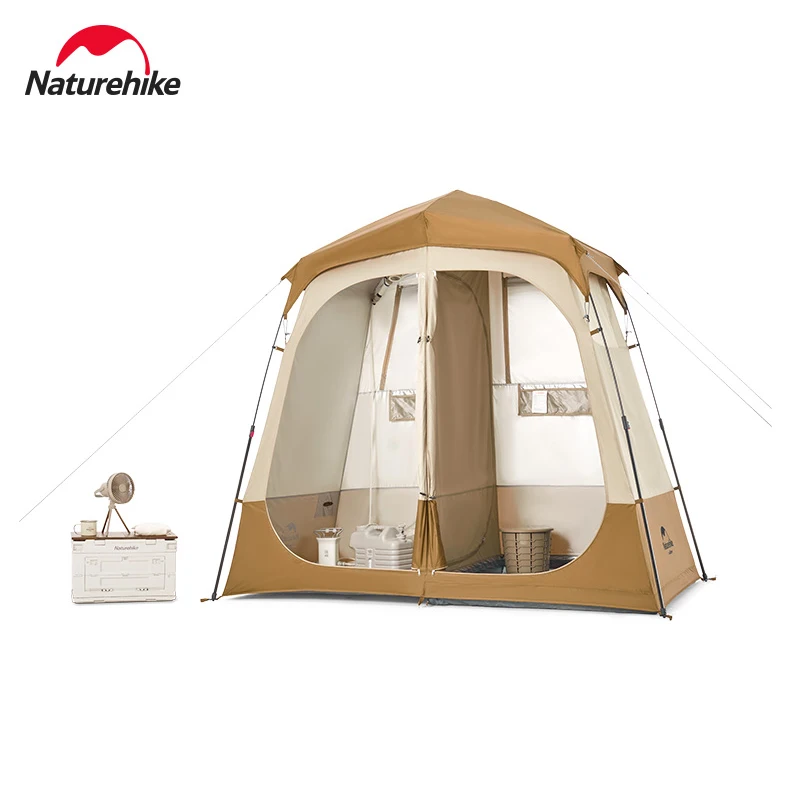 Naturehike tenda da campeggio portatile all'aperto tenda da doccia tenda da bagno spogliatoio tenda riparo campeggio spiaggia Privacy tende da toilette