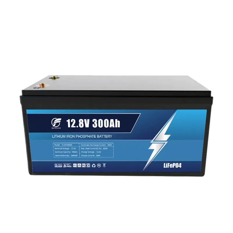 for Customized 12.8V 300Ah Lithium Iron Phosphate Battery Solar Photovoltaic Power Supply Large Capacity Energy Storage