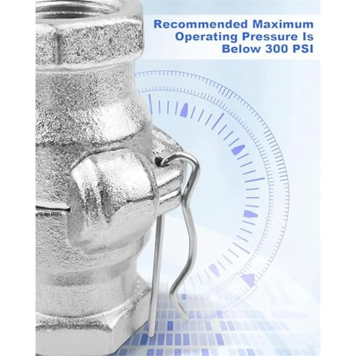 

BHBL 4 Sets 3/4Inch NPT Air Hose Fitting Female, Universal Coupling Chicago Fitting, Carbon Steel