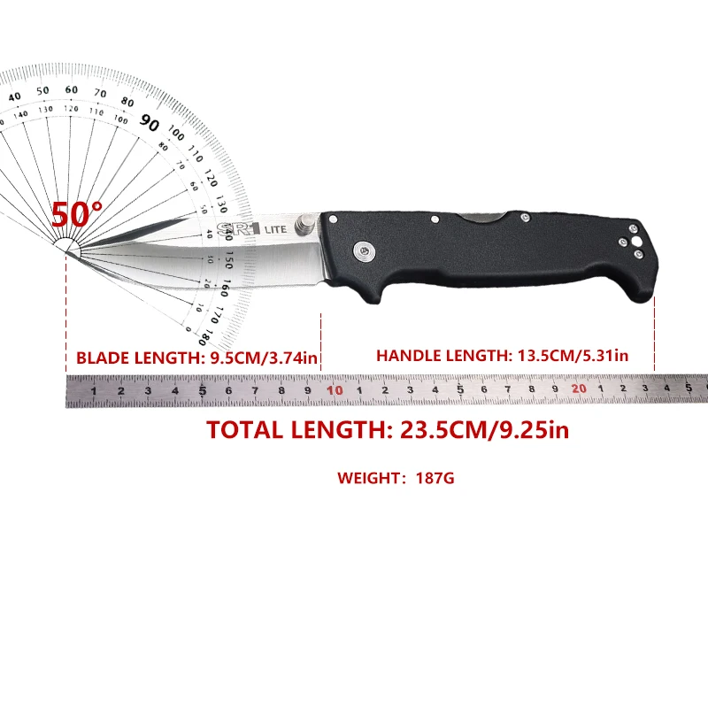 LG-SR1 Code 4 Tactical Knife Rescue Outdoor Survival Camping EDC Tool Utility Pocket folding knife