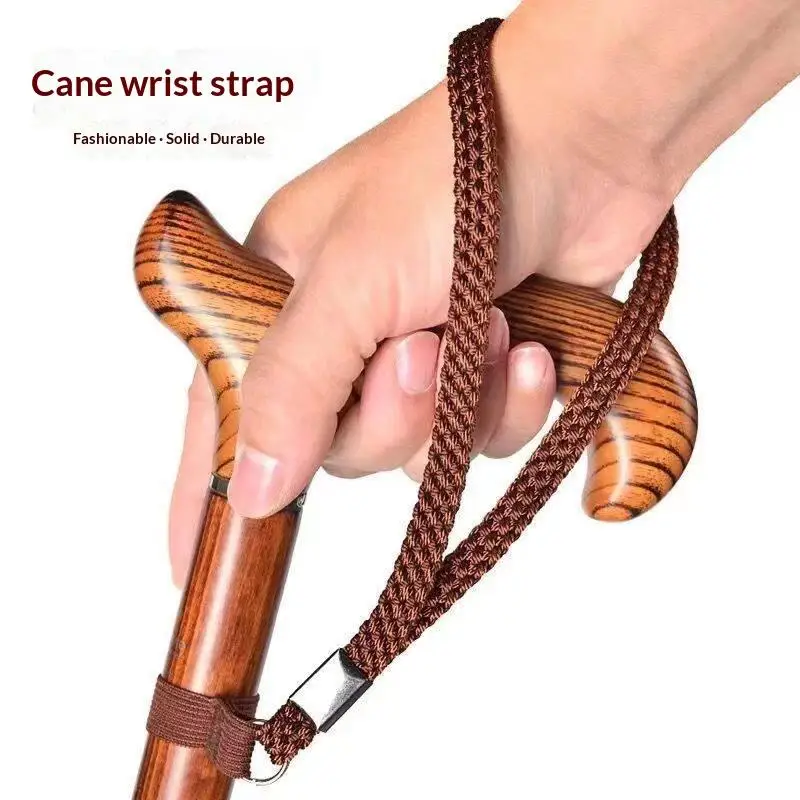 1 Stück Anti-Verlust-Universal-Lanyard, verschleißfeste Gehstock-Handgelenkschlaufe für Senioren, Outdoor-Reisen – Detail 4