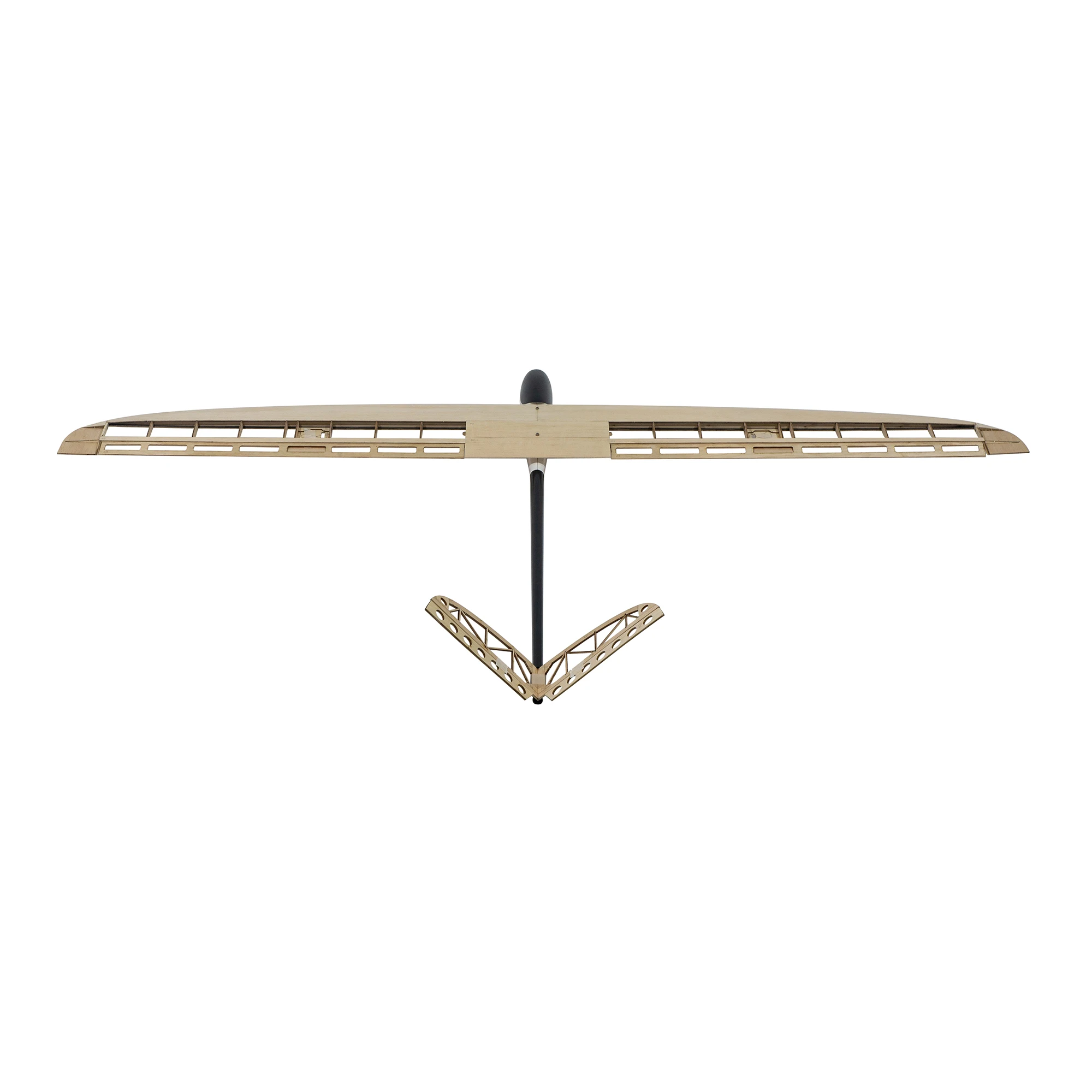 เครื่องบินบังคับวิทยุ DW Hobby 1500m Glider Falcon ทำจากไม้บาลซ์และไฟเบอร์กลาส รุ่น FG08