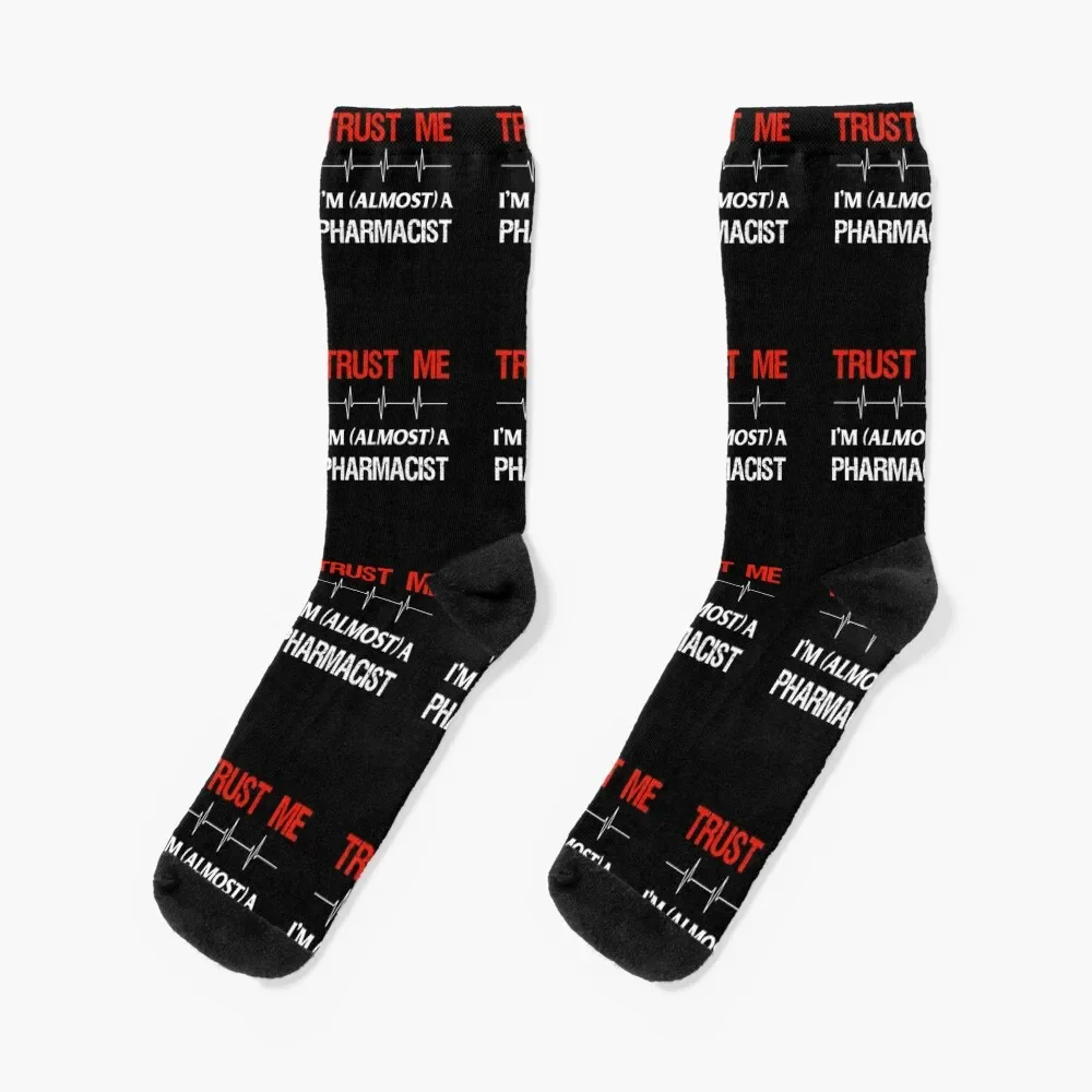 

Pharmacy Student Almost Trust Pharmacist School Medical Gift Socks Argentina ankle Designer Man Socks Women's