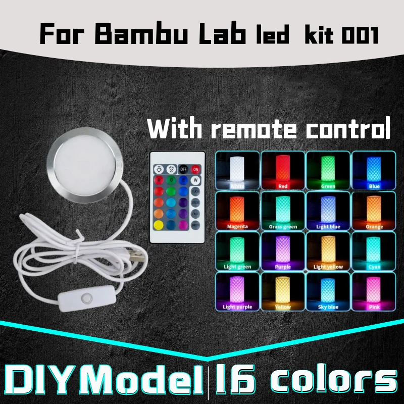 yZ[zBambu Lab\CgLbgRGB LEDCgn[hEFABambulabCgLbg001 LEDCgp[cDIYf3Dv^[ANZT[