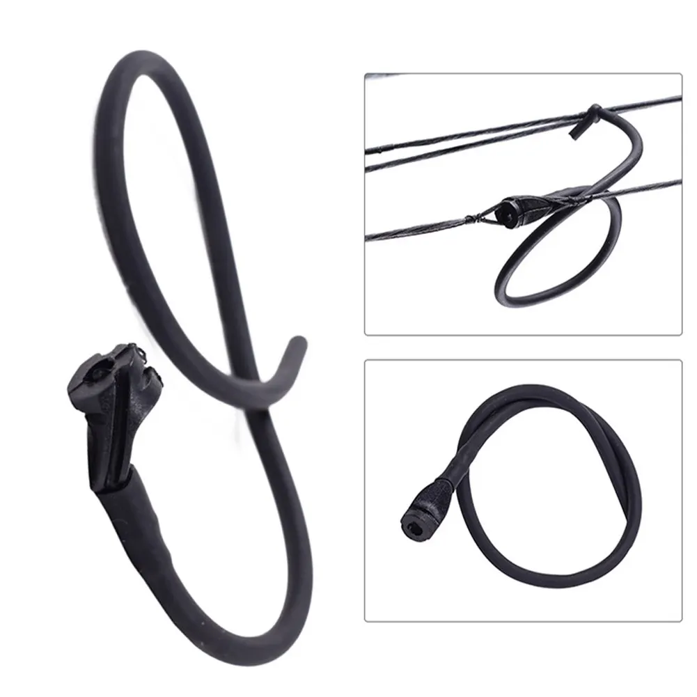 Archery Tube Peep Sight Hole Size Silicone Rubber Tubing Compound Bow Rubber Self-aligning Tube Peep Sight Hunting Tool