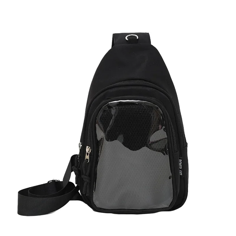 Girls Soft Nylon Backpack Crossbody Bags 10CM Doll Women With Display Plate Cross Body Sling Pouch 2025