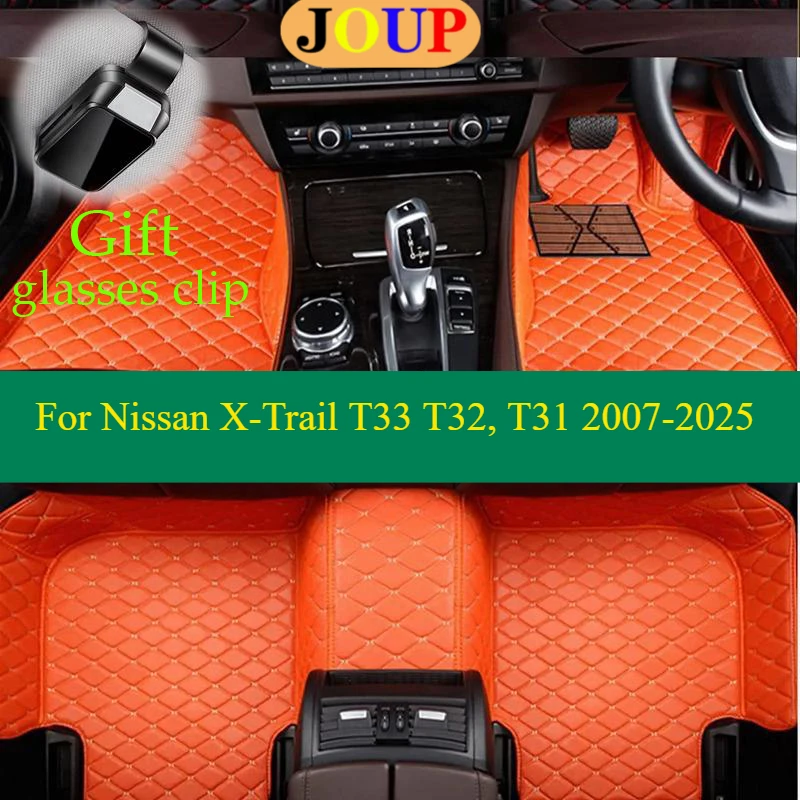

For Nissan X-Trail T33 T32, T31 2007-2025 Car Floor Mats Custom All Weather Custom Carpets Covers Left /Right Hand Drive