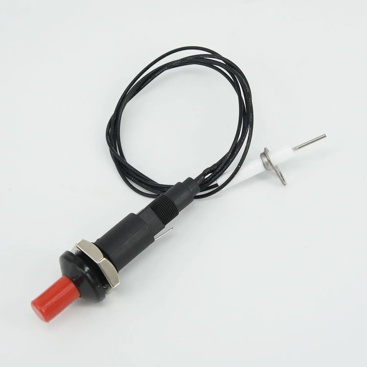 Piezo Spark Ignition Set With Cable 30 Cm Long Push Button KSpark Ignition Kit Oven Stove BBQ Camping Kitchen Lighters