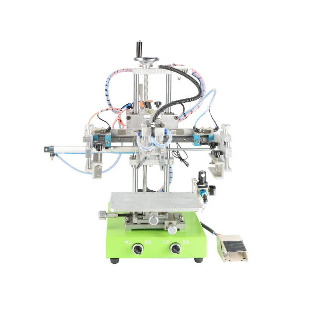 

D709 Semi-Automatic Single Color Screen Printer for Business Card and Cloth Machine for Plastic Bag Tshirt Printing