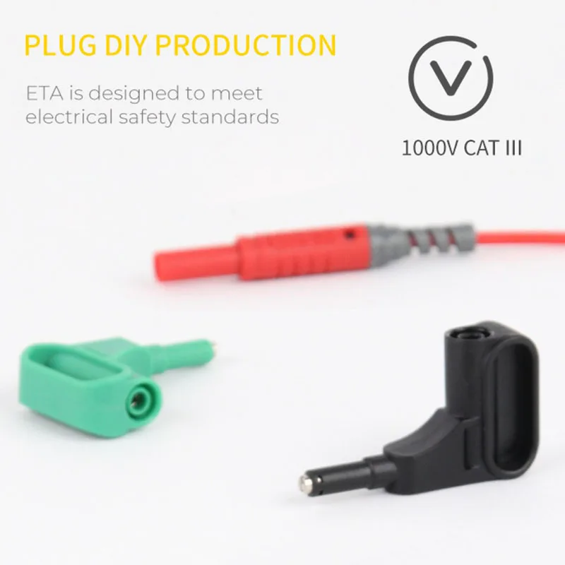 ZIBOO ZB-P12\\ ZIBOO MP1 Magnetic Probe Tips Banana Tips for 4 mm banana for FLUKE 190 Series