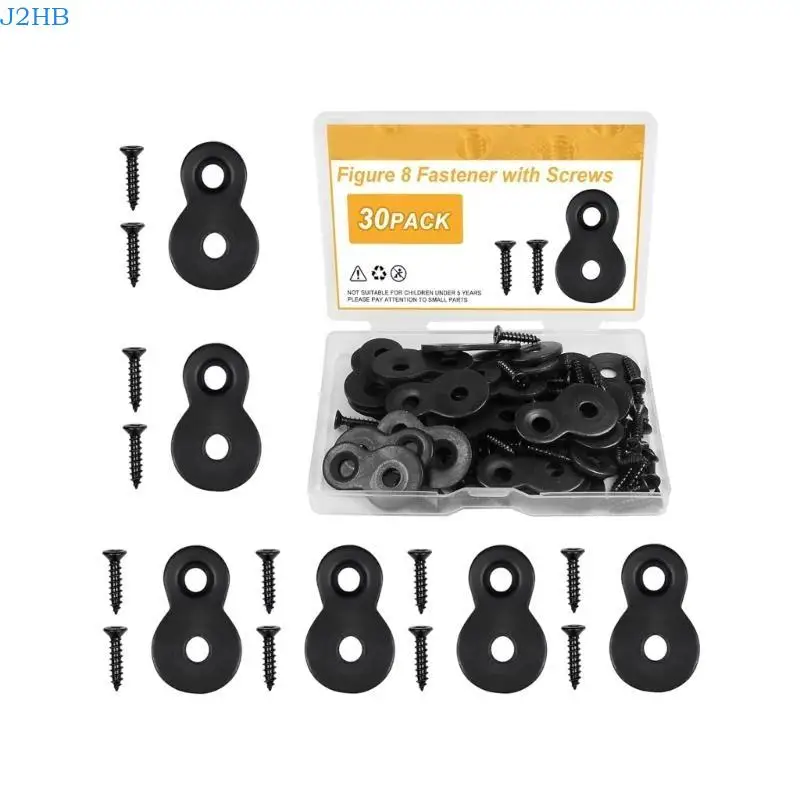 J2HB 30pcs Rustproof Panel Fasteners Upgrades for Cabinet Wardrobe Construction