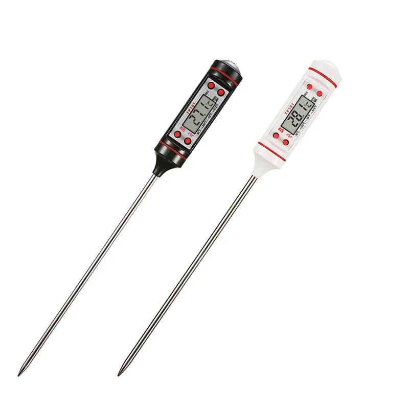 Kitchen Thermometer TP101 Digital Meat Thermometer Waterproof Thermometer for Tea Coffee Candle Food Milk Fry Candy Roast