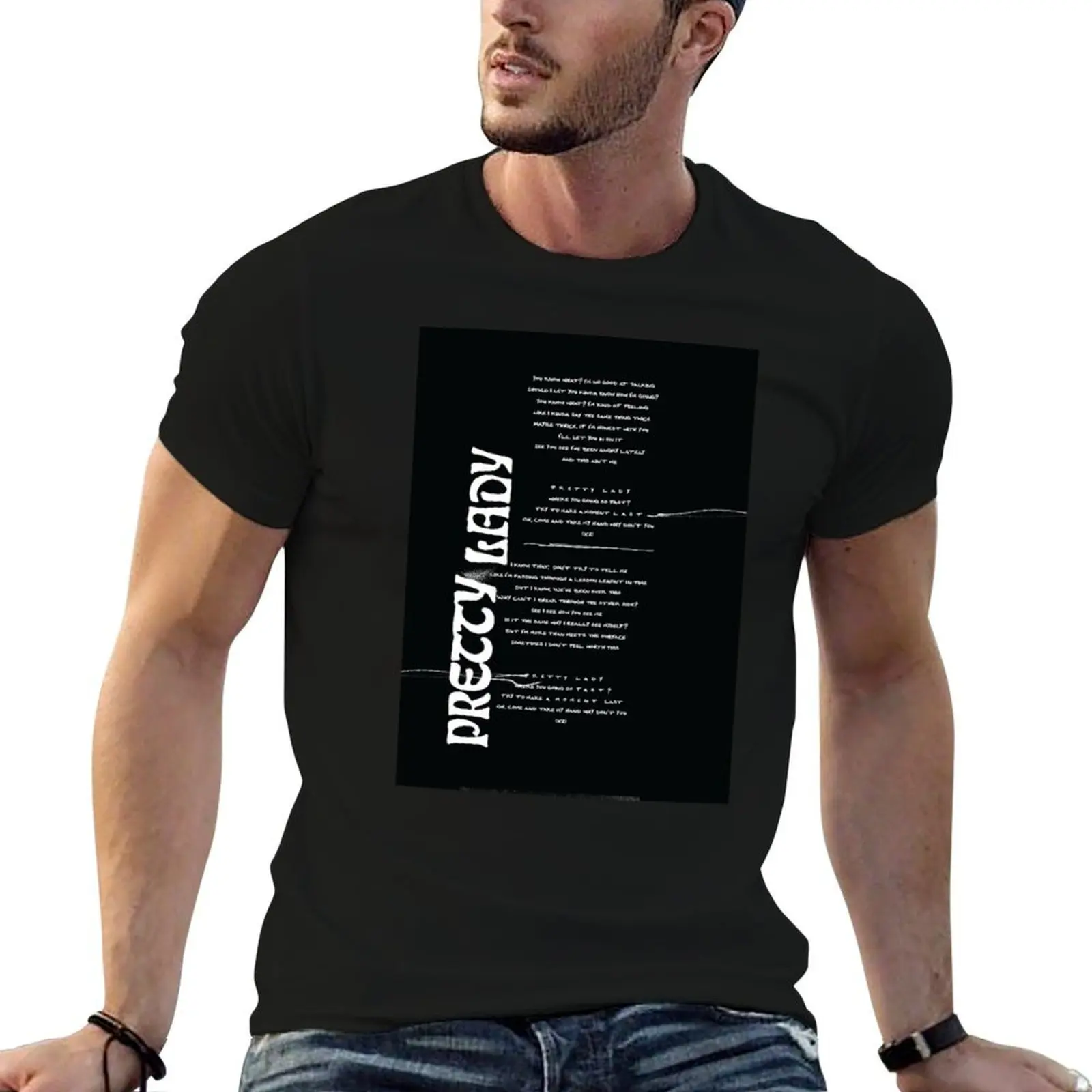PRETTY LADY - Tash sultana lyrics BEST SELLER T-Shirt plus sizes graphic tee shirt mens t shirts