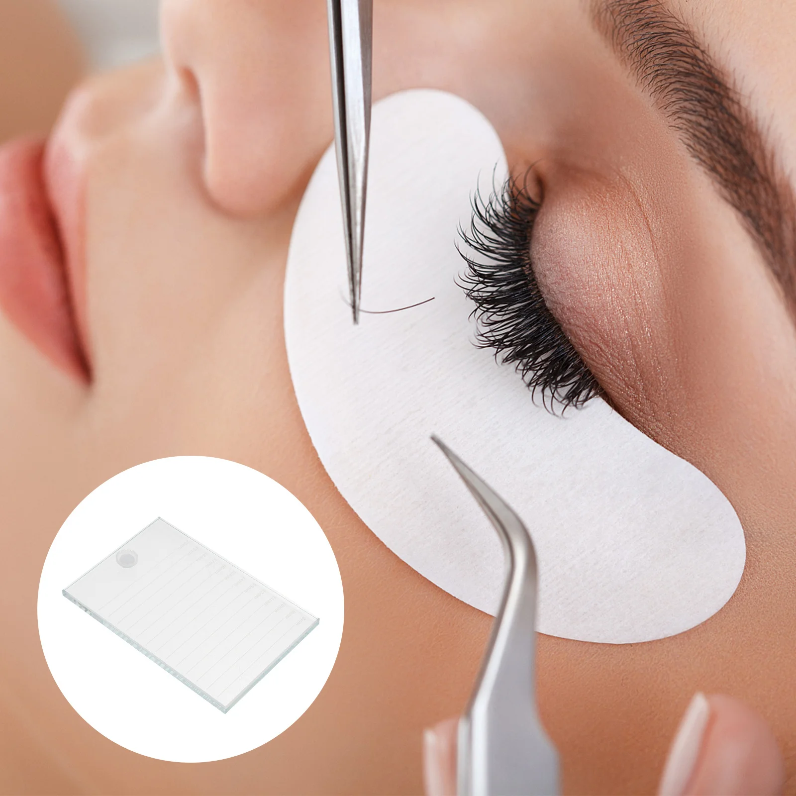 

15x10cm Eyelash Extension Holder Multipurpose Lash Tray for Volume Fan Making Easy Pickup Extension Accessories