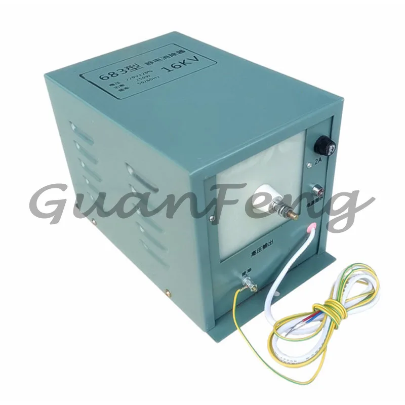 16KV 250W static eliminator oil transformer bag making machine film paper non-woven fabric