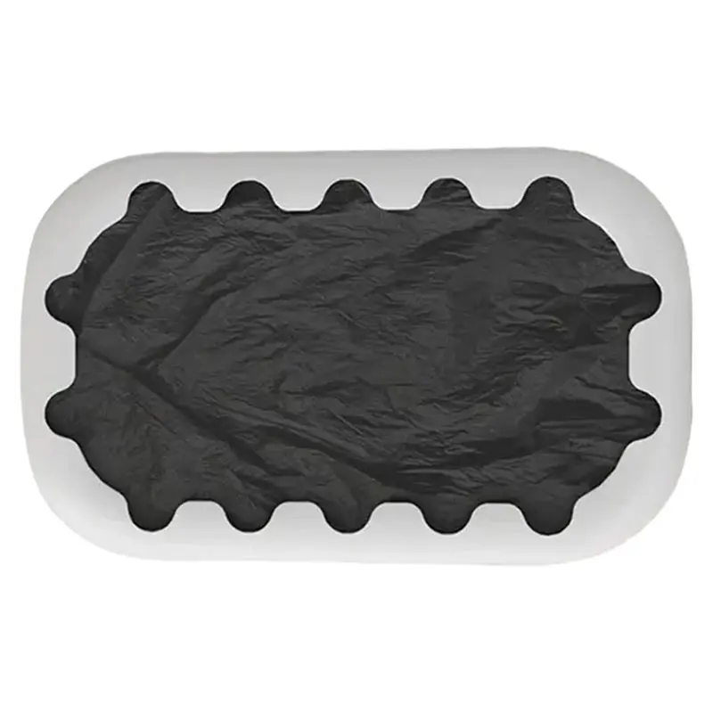 

ABVC Black Automatic Packing Garbage Bag Thickened No Breaking Point 6Pcs Special Garbage Box