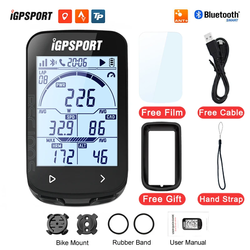 iGPSPORT BSC100S IGS Cycle Computer Speedometer Outdoor Riding Sensor MTB Road Bike Accessories ANT+ GPS candence for strava