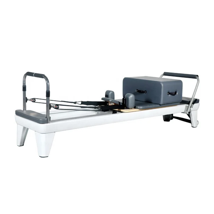 Core Bed Pilates Reformer Fitness Machines for Personal and Studio Ues  White and Black Logo Customization Is Supported