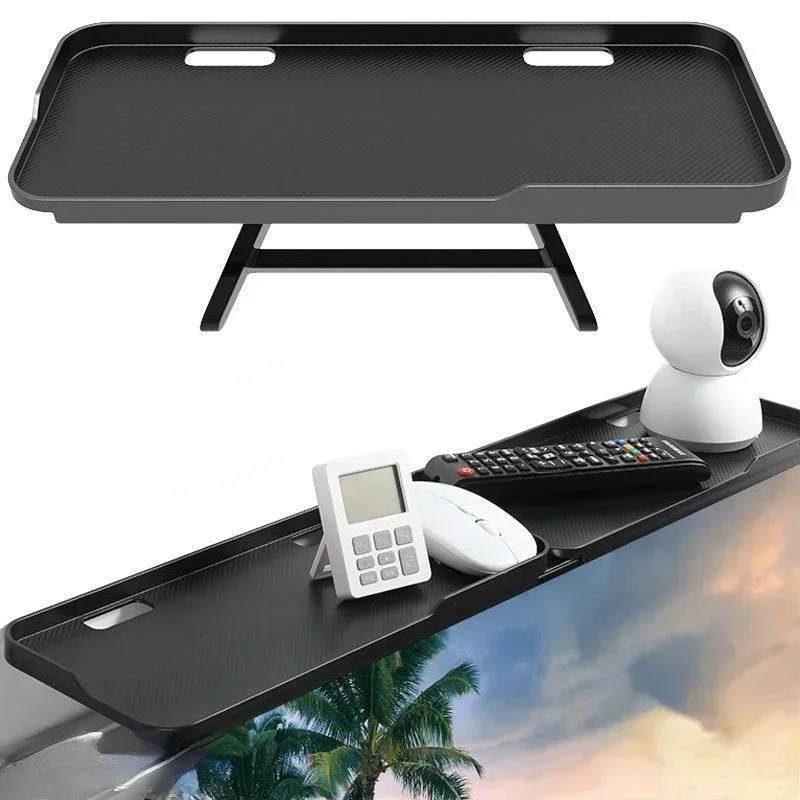 Adjustable folding desktop stand, TV screen top shelf, computer monitor Box router, office set