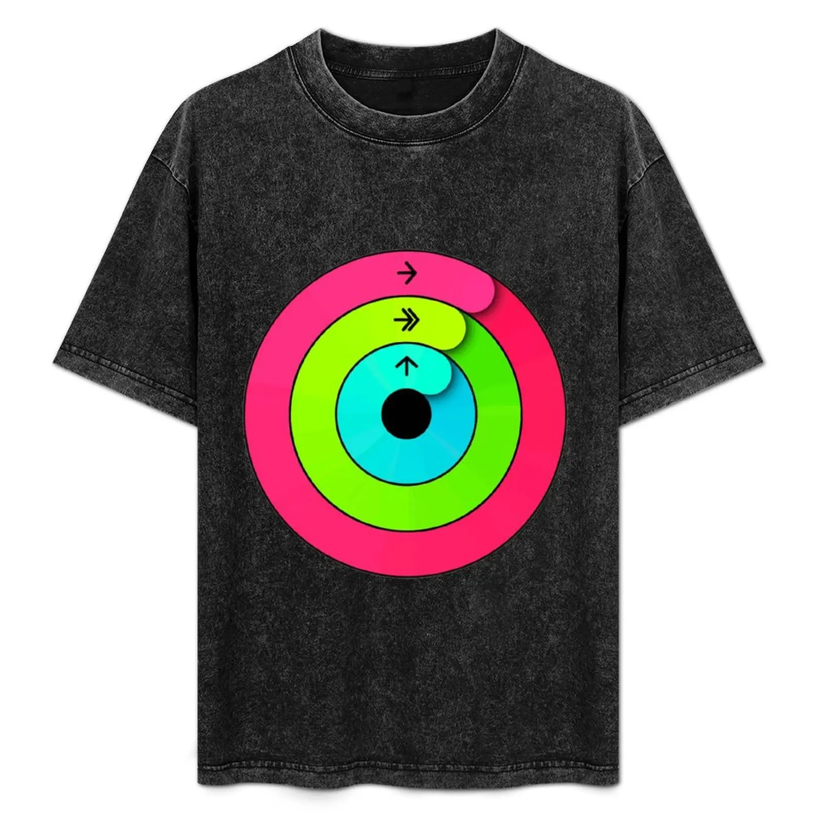 

Apple Watch Activity Rings - Close Your Rings T-Shirt anime clothes Blouse cute tops rapper graphic tees t shirt men 100℅ cotton