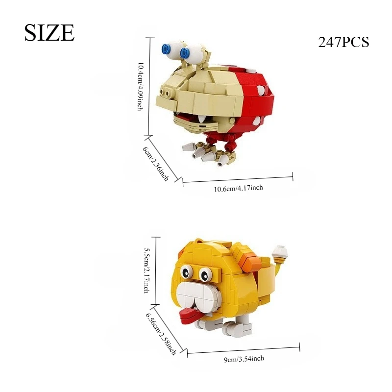 Set Pembuatan Makhluk Mini, Puzzle 3D Hibrida Tanaman Fantasi, Hadiah Skala Mikro Kreatif untuk Remaja & Dewasa