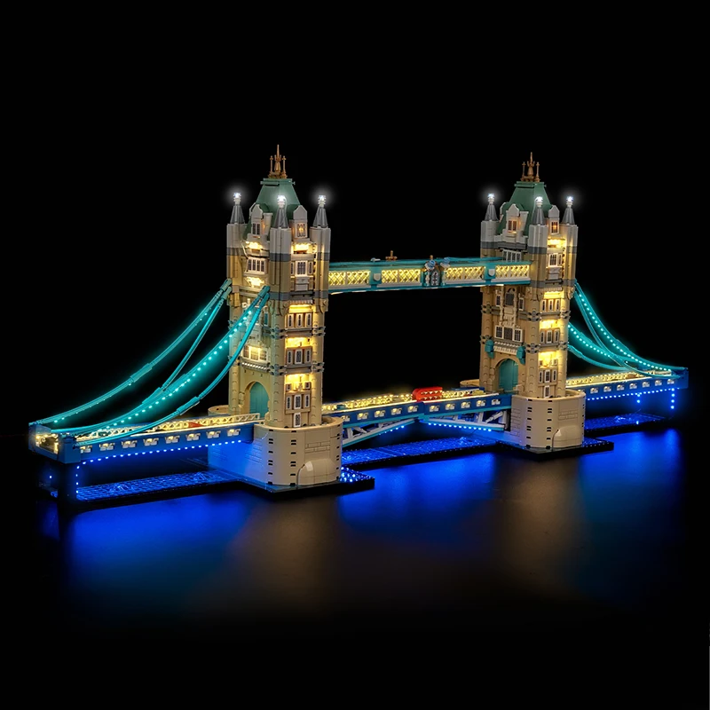 Lazishi LED lighting 21067 set suitable for Tower Bridge gift (excluding building blocks)