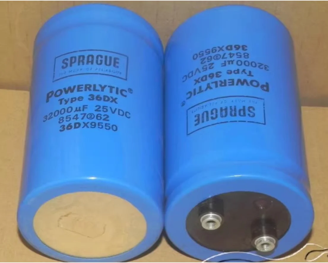 

1pcs price SPRAGUE 36DX 25v32000uf 65*105mm filters electrolytic capacitor for 33000uf power amplifier