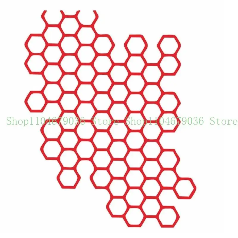 Auto Hinten Rücklicht Lampe Aufkleber Waben Typ Aufkleber Universal DIY Selbstklebende PVC Scheinwerfer Rücklicht Aufkleber