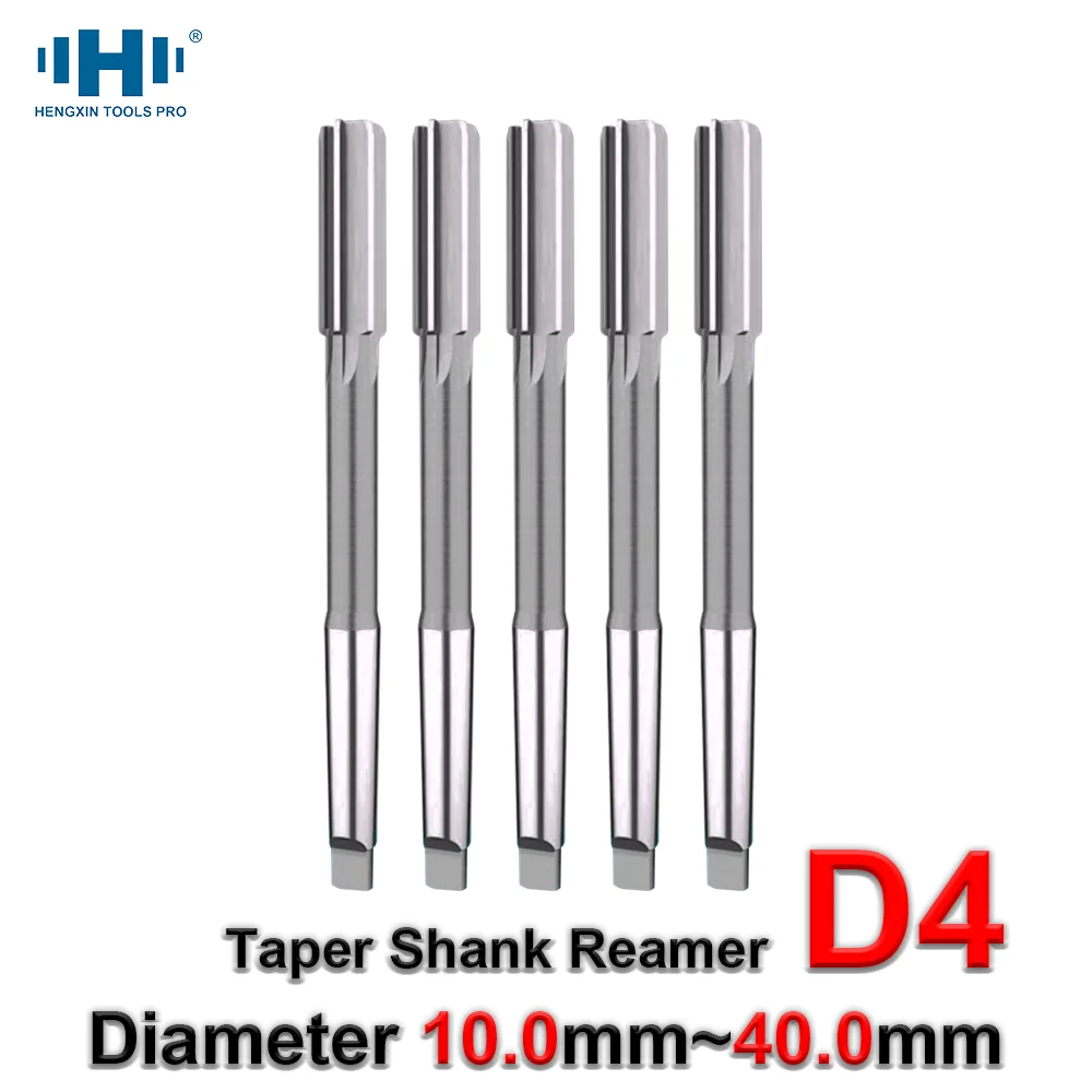 

HENGXIN Reamer HSS taper shank machine reamer 10~40mm Morse taper shank reamer for machine tool CNC tools Reamer Cutter