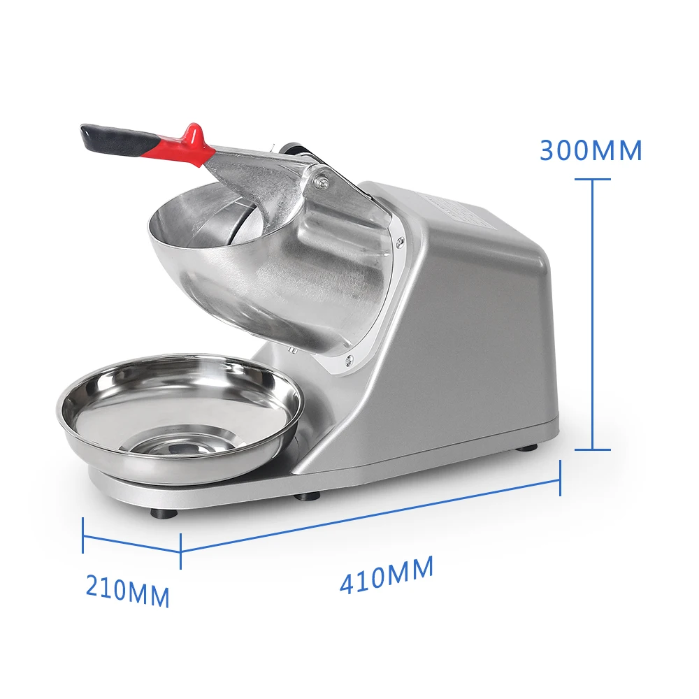 GZZT Electric Ice Crusher Powerful Smoothie Maker and Ice Shaver for Slushies and Snow Cones Compatible with 110V/220V