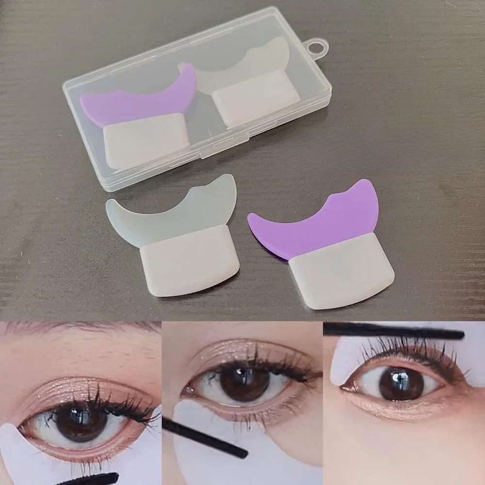 1pc Eyeliner Stencil for Arrow Eye Shadow Guide Makeup Simple Tool Set Eyelash Curler Aplicator Makeup Eyelash Tools Accessories