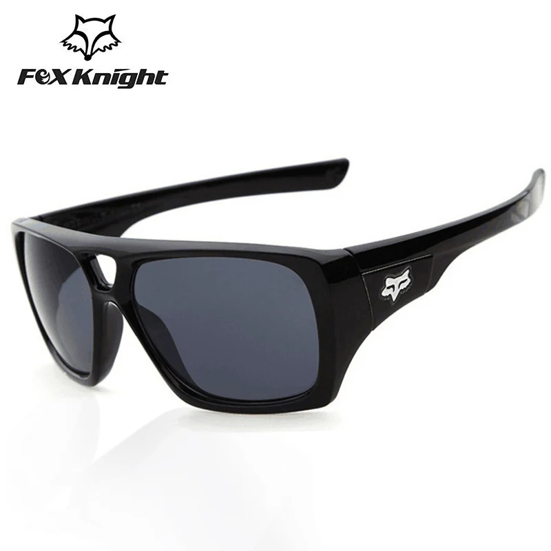 Vintage Square Sunglasses Men Brand Design Sport Sun Glasses for Men UV400 Fox Knight Mirror Eyewear Male Oculos