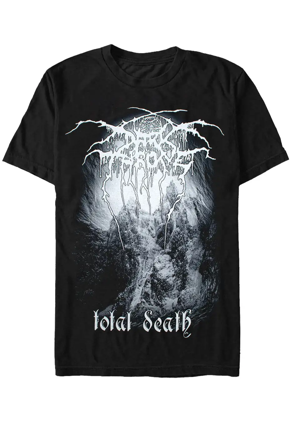 Camiseta de Algodão Oversized da Banda de Black Metal Norueguesa Darkthrone, Estilo Harajuku, Moda Masculina e Feminina