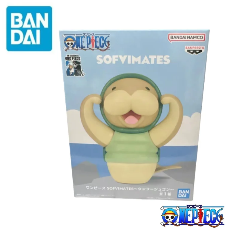 Auf Lager Bandai Original One Piece Banpresto Kung Fu Manatee 100 % echte Urlaubsgeschenke Figur Modell Ornamente Statue Anime