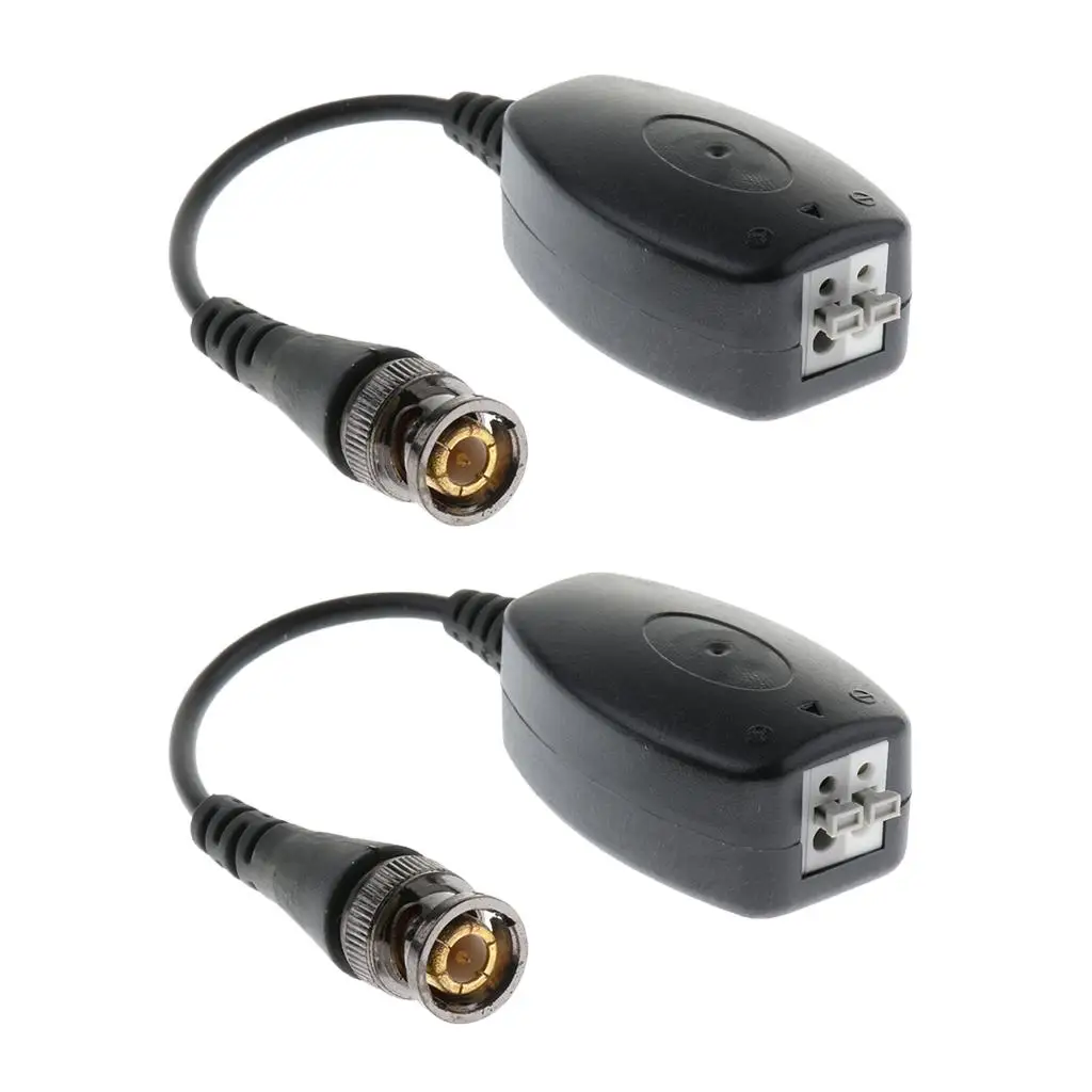 1pairs BNC Video Twisted Passive Transceivers for UTP Cable Antijam
